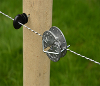 Tamis galvanisé de niveau élevé pour l'isolateur électrique de barrière de la tension élevée EFA055 d'équipement de ferme laitière de barrière