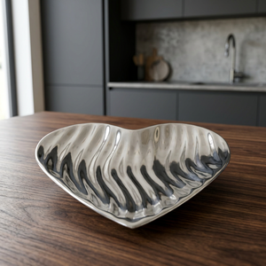 Aluminum Heart shaped Tray - Product Image 2