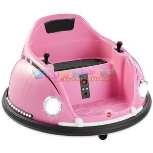 Auto Elettrica Bumper Car per Bambini da Esterno, Giocattolo Elettrico con Rotazione a 360° per Bambini - Product Image 6