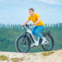 Vélo électrique pour adultes Shengmilo MX06 avec capteur de couple, moteur sans balais 48V 500W, étanche, batterie 48V 17.5AH, vélo de ville, stock Pologne