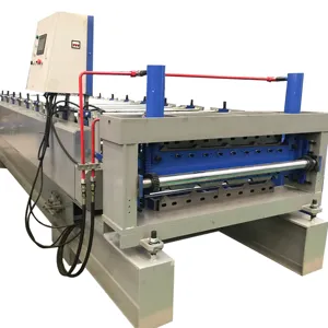 Two in One Double Layer PPGI Roofing Sheet Profile Making Roll Forming Machine Price