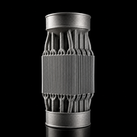 Échangeur de chaleur compact cylindrique LPBF, noyau en titane/aluminium, épaisseur de couche 20-60 mm, pour applications aérospatiales, liquides et thermiques