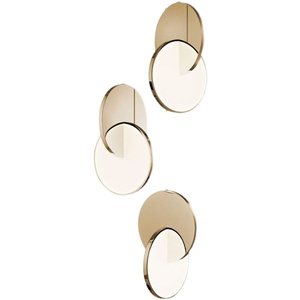 Lampadario LED Nordico per Soggiorno Consigliato dai Designer, Misura Media, <span class=keywords><strong>Luce</strong></span> Calda 3000K, Garanzia di 2 Anni - Lampada Semplice per Comodino e Scale - Product Image 5