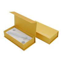 Boîtes d'emballage rigides en carton avec fermeture magnétique personnalisée, inserts en EVA, boîtes cadeaux en papier mat avec logo, emballage pour montre