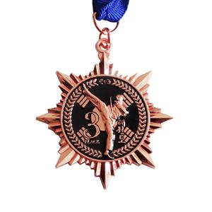 Medallas Deportivas Personalizadas al por Mayor con Logotipo, Medallas de Alta Calidad para Fútbol, Baloncesto, Atletismo, Medallas de Oro, Artesanía en Metal - Product Image 2