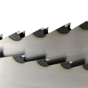 Sierra de cinta para aserradero, vertical y horizontal, de uso industrial, para cortar troncos y madera, con dientes soldados con estelita, para trabajar la madera - Product Image 3