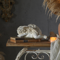 Statue d'ange cupidon blanc vintage européen ornement artisanat chambre décoration de table cadeau d'anniversaire