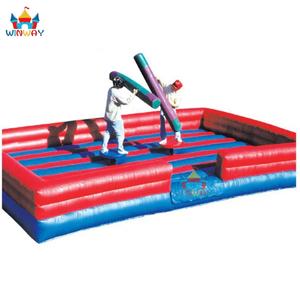 WINWAYTOYS Château gonflable de combat de gladiateurs - Matériel PVC portable pour usage commercial en extérieur, unisexe, 3 ans et plus - Product Image 4