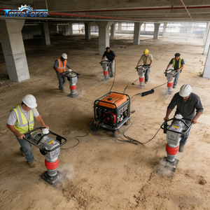 Máy đầm cóc điện 220V 380V 3KW 14KN, hành trình nhảy 70KG, dùng cho cát - Product Image 1