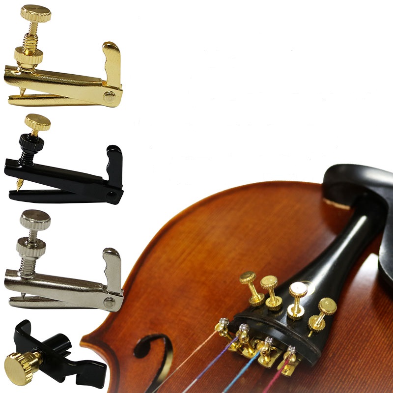 Vite Per Arco Di Violino E Violoncello - In Metallo, Per Regolazione Corde - Foto 5