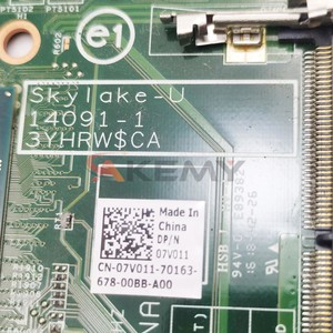 Para Dell <span class=keywords><strong>AIO</strong></span> 3059 placa base 14091-1 SR2EU 216-0867020 3263 0NKW0J todo en uno <span class=keywords><strong>Inspiron</strong></span> 20 22 3459 24 completamente probado - Product Image 6