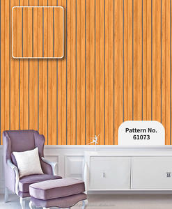 ขายส่งม้วนเคลือบผนังการออกแบบตกแต่งตกแต่งบ้าน 3d ไม้ราคาห้องวอลล์เปเปอร์ - Product Image 2