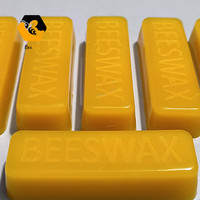 Bloc de cire d'abeille de qualité cosmétique 24g |   Cire d'abeille pure et naturelle |   Fabrication de bougies et applications cosmétiques DIY