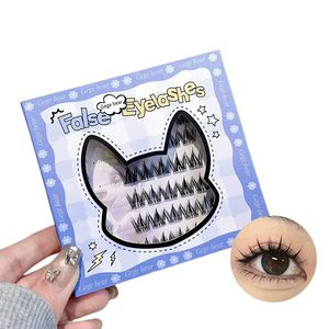 Pestañas Postizas 3D Hechas a Mano Sin Pegamento, Mixtas, Sin Raíz, Naturales, Individuales, de Larga Duración, Ajuste Seguro y Cómodo - Product Image 3