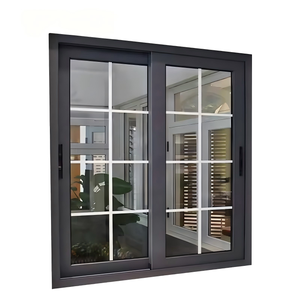 <span class=keywords><strong>Fenêtre</strong></span> coulissante en aluminium anti-ouragan, à double vitrage à rupture de pont thermique, écoénergétique, pour cuisine et maison - Product Image 2