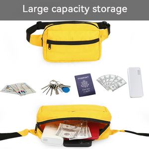 Mini sac banane de course à pied extérieur, sac banane imperméable, fermeture éclair, taille personnalisée, unisexe, sac banane de sport <span class=keywords><strong>portable</strong></span> - Product Image 3