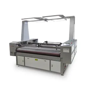 Factory price 1810 1812 co2 laser cutting engraving machine laser cutter with ccd camera for tailoring fabric garment
