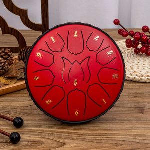 Tambor de Lengüetas de Alta Calidad de 6 Pulgadas y 11 Tonos, Tambor Ming Vacío de Escala Completa, Tambor de Mano, Instrumento Musical - Product Image 4