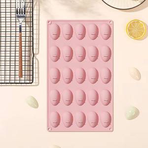 MUYULINS Factory 35-Cavity Nail-Shaped LFGB Platinum Non-Stick BPA-Free <b>Silicone</b> Chocolate Mold - Product Image 2