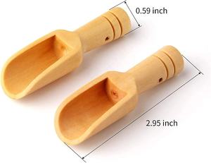 Cucharas de Bambú, Cucharilla de Madera para Matcha, Cucharilla para Especias, Mini Cucharas de Madera para Té - Product Image 3