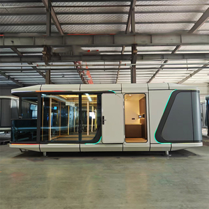 Cabine en acier Luban, maison préfabriquée en conteneur, maison capsule confortable et durable, hôtel en conteneur extérieur - Product Image 1