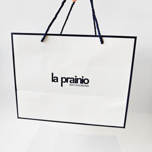 Sacs en papier cartonnés de luxe en gros avec logo de marque personnalisé pour vêtements, cadeaux, bijoux, promotion personnalisée - Product Image 2