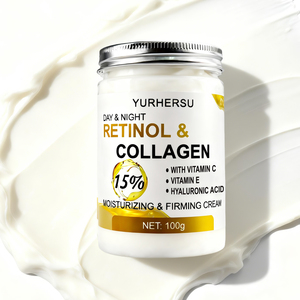 Crème Hydratante et Raffermissante en Gros au Rétinol et Collagène avec <span class=keywords><strong>Vitamine</strong></span> <span class=keywords><strong>C</strong></span>, E, <span class=keywords><strong>Acide</strong></span> <span class=keywords><strong>Hyaluronique</strong></span> et Centella Asiatica pour une Hydratation Profonde et un Teint Uniforme - Product Image 1