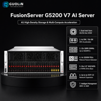 Server Rak FusionServer G5200 V7 4U, Perangkat Keras Kelas Enterprise untuk Pusat Data Modern, Hosting IDC, dan Server Penerapan AI