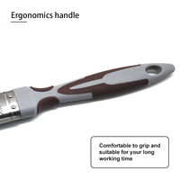 Zlimnsn — jeu de pinceaux à peinture ergonomique, brosse à manche en caoutchouc, adaptée à la peinture à longue poignée confortable