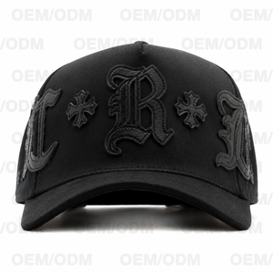 Casquette <span class=keywords><strong>de</strong></span> sport respirante 100 % coton avec broderie en relief, style Rebel Street, OEM/ODM, avec maquette gratuite pour la vente en gros et les livraisons directes aux magasins - Product Image 1