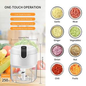 USB Charging Wireless Portable <b>Multi</b> <b>Function</b> Purpose Mini Electric Multifunctional Food Processor - Product Image 2