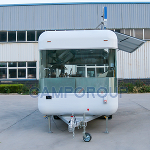 CAMP Cuisine mobile de luxe remorque alimentaire entièrement équipée chariot de camion de nourriture de café remorque de concession voiture de nourriture - Product Image 6