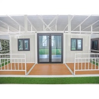 Maison conteneur modulaire extensible multi-espaces pour la construction de villas de vacances, les camps et les espaces résidentiels temporaires