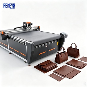 Découpeuse de cuir CNC à couteau oscillant, économie d'énergie, garantie 5 ans, REMEYA pour découpe numérique de cuir véritable résistant à la déchirure - Product Image 1