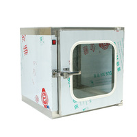 Nouvelle boîte de passage statique/dynamique pour salle blanche, conforme aux normes ISO GMP, avec interverrouillage mécanique/électronique, boîtier en acier thermolaqué/SUS304, lampe UV 1