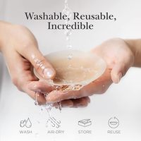 Cache-tétons en silicone invisible, réutilisable, adhésif, extensible, sans couture, respirant, auto-adhésif pour femmes, vente en gros
