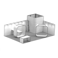 TIANYU Système de stand d'exposition modulaire léger et personnalisé pour foires, salons professionnels et présentoirs de vêtements