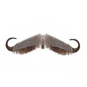 <span class=keywords><strong>Moustache</strong></span> réaliste faite à la main avec des cheveux humains, <span class=keywords><strong>moustache</strong></span> <span class=keywords><strong>de</strong></span> guidon élégante pour homme, poils faciaux <span class=keywords><strong>de</strong></span> costume avec dentelle invisible - Product Image 3