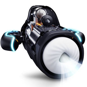 GAWK 3000 自動男性用大人のおもちゃ 口腔回転式テクスチャード男性用ストローカー ペニス刺激オナニーカップ 安全なセックス - Product Image 3