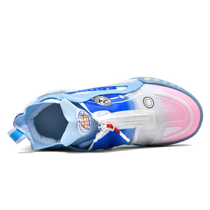 Baskets de sport plates à la <span class=keywords><strong>mode</strong></span> pour hommes et femmes, baskets de <span class=keywords><strong>basket</strong></span>-ball respirantes et résistantes à l'usure, chaussures personnalisées - Product Image 5