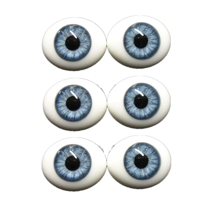 Top quality gift doll eyes wholesale cute realistic glass doll eyes for toys dolls accessories