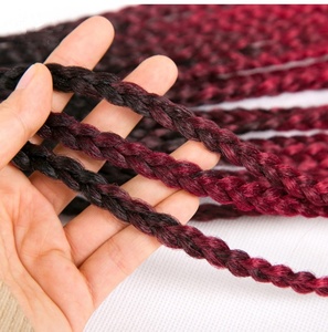 Cho Ombre 100G Xoăn Tổng Hợp Afro Kinky Bím Tóc Chất Lượng Cao Biểu Hiện Đối Với Phụ Nữ Giá Rẻ Giá Đen Hot Bện Tóc - Product Image 5