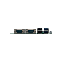 Placa Base Yantronic Nana ITX, Tamaño Pequeño, 2 LAN, 2 COM, 8 Puertos USB, 12x12cm, Compatible con CPU I5-1215U/1235U, 12-19V, N100, Linux
