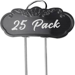 Étiquettes en acier inoxydable 304 pour plantes TJ4, étiquettes métalliques pour pots de pépinière, étiquettes de jardin durables, lot de 25 - Product Image 3