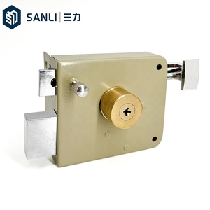 Cerradura <span class=keywords><strong>de</strong></span> Seguridad para Puerta <span class=keywords><strong>de</strong></span> <span class=keywords><strong>Casa</strong></span>, Fácil Instalación, Duradera, con Pestillo, para Puerta Principal - Product Image 1