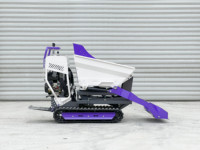 Baumaschine Selbst laden der Mini dumper 500kg Ketten kipper