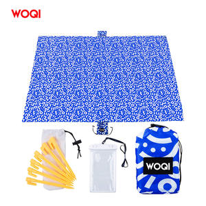 Manta de Playa Extra Grande Woqi, 107x77, Impermeable, Resistente a la Arena, Rectangular, de PVC, para Picnic, Playa y Camping - Product Image 3