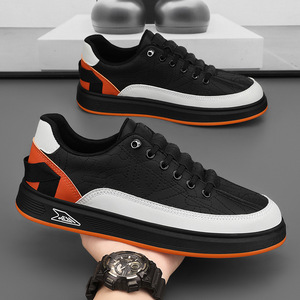 Chaussures décontractées en maille respirante pour hommes, automne 2024, légères, à semelle épaisse, baskets de sport, chaussures de marche et de course pour hommes - Product Image 1