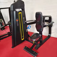 YG FITNESS YG-1020 Machine à dips assis conviviale et réglable pour l'exercice des triceps et des bras, équipement d'entraînement pour centre de fitness