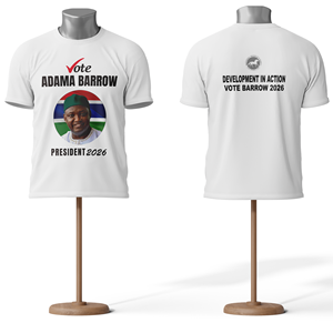 Camisetas de Gambia Premium al por Mayor, Camisetas para Hombre, Diseño de la Mejor Calidad, Manga Corta, Personalización Profesional - Product Image 5